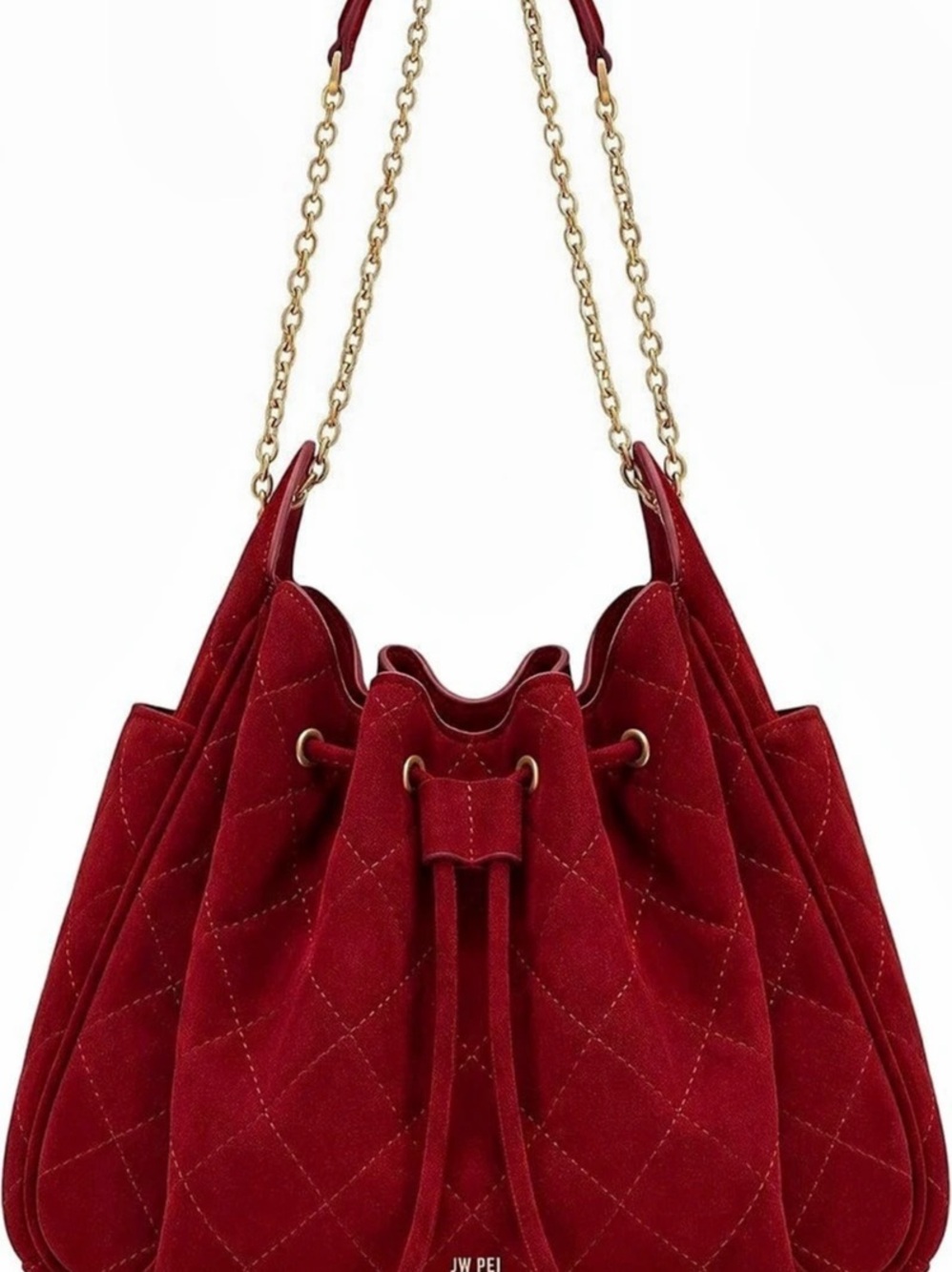 NEW IN BOX JW Pei Women's Quilted Suede Bag